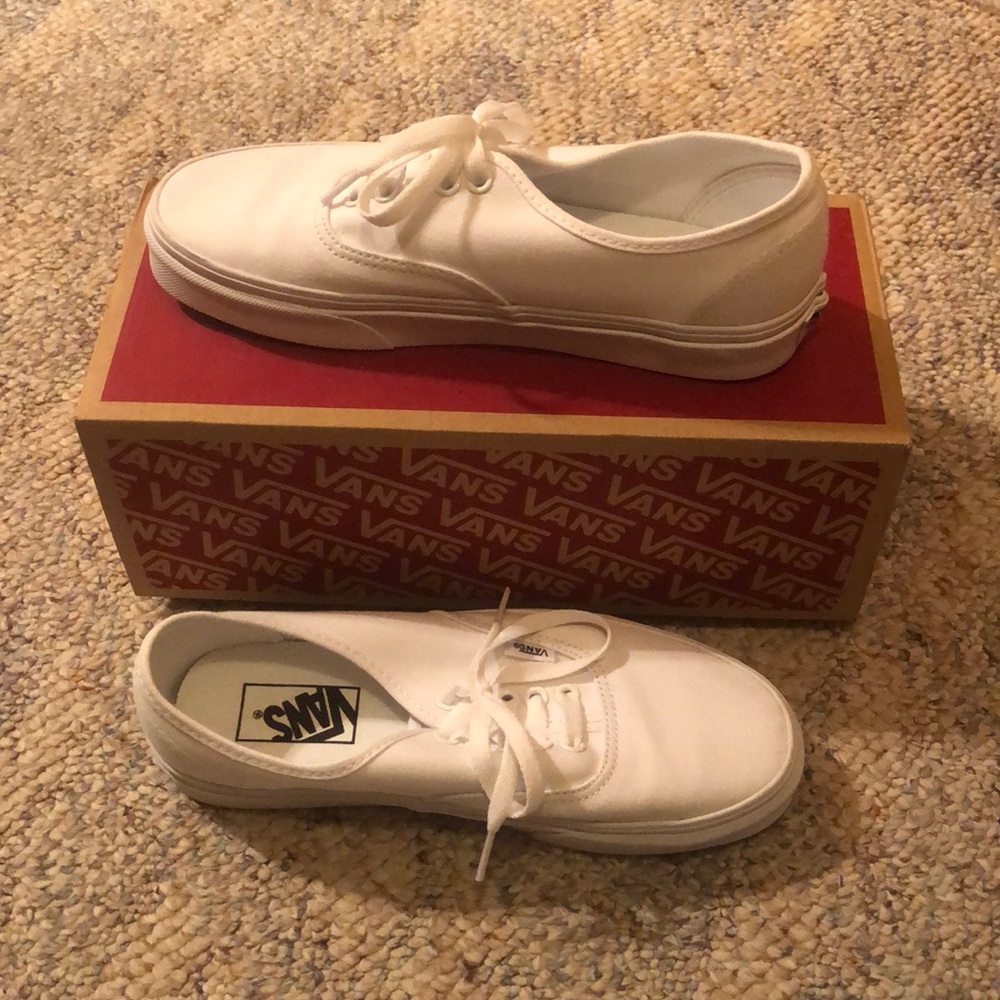 Vans Authentic White Shoes